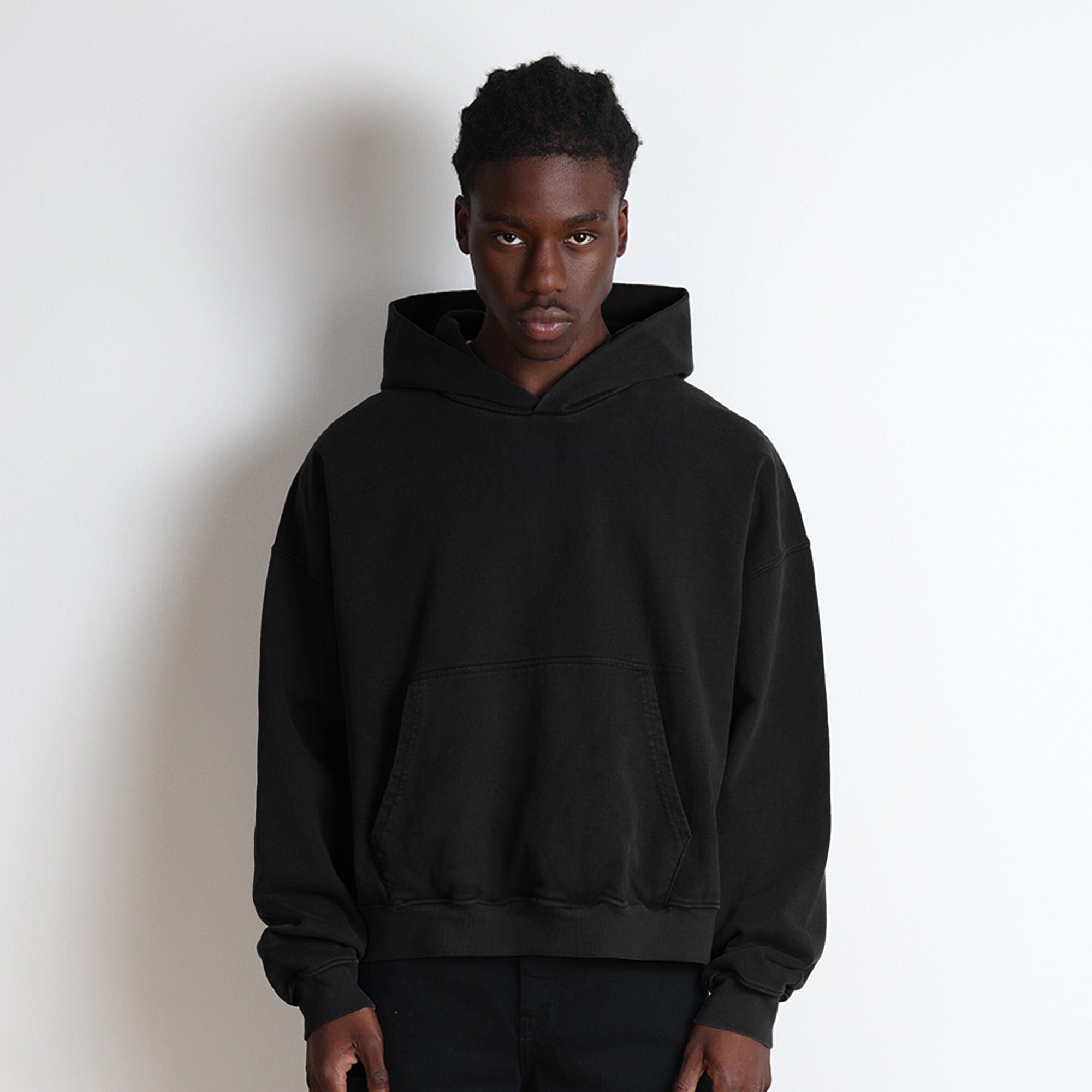 Bowery Crop Hoodie II | Relaxed, Drop-Shoulder – Pool House New York