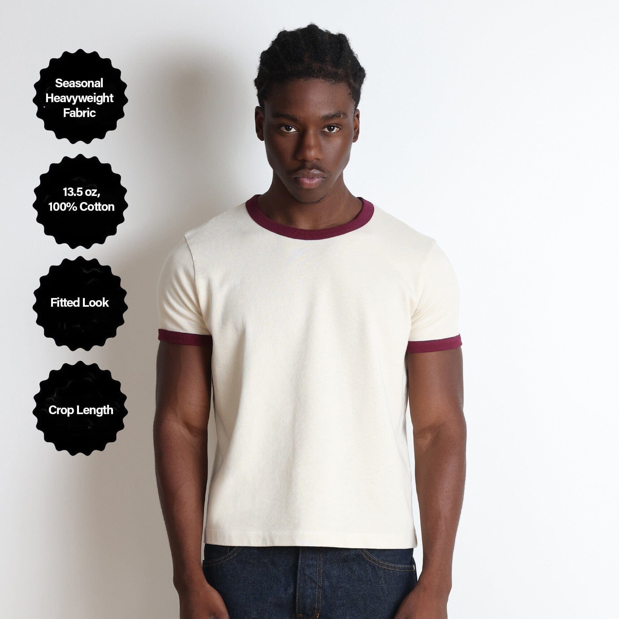 Diego Muscle Tee | Heavyweight | 13.5oz | Ringer – Pool House New York