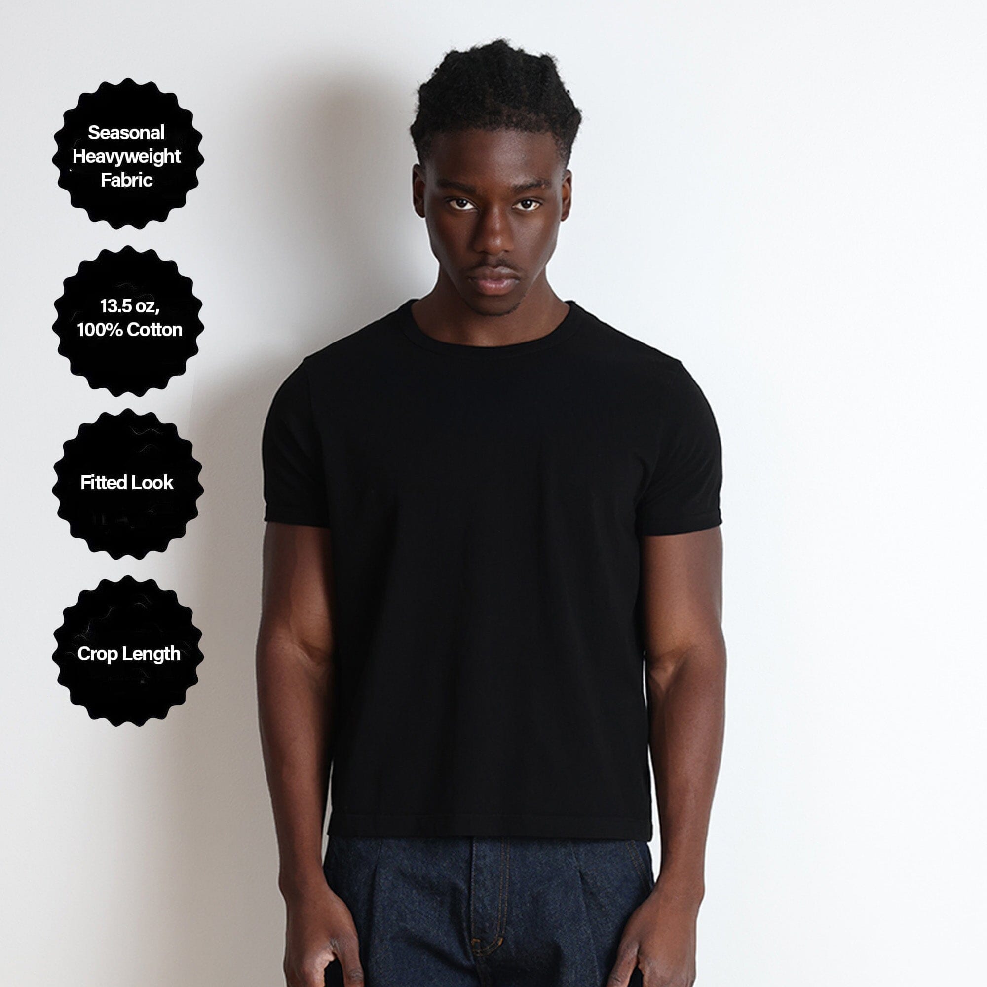トップス maison de Dolce. forme tee/black Diego Muscle Tee | Heavyweight | 13.5oz – Pool House New York
