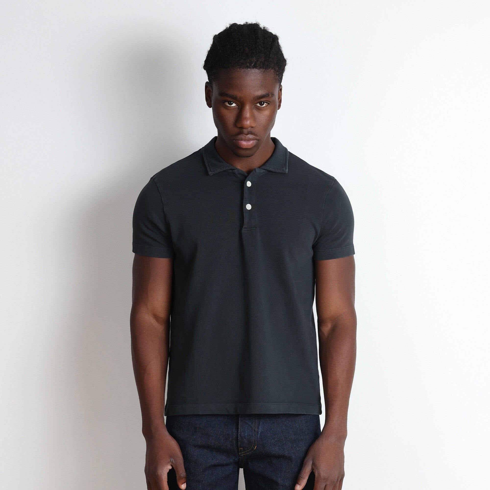 Los Feliz Crop Muscle Polo | Heavyknit – Pool House New York
