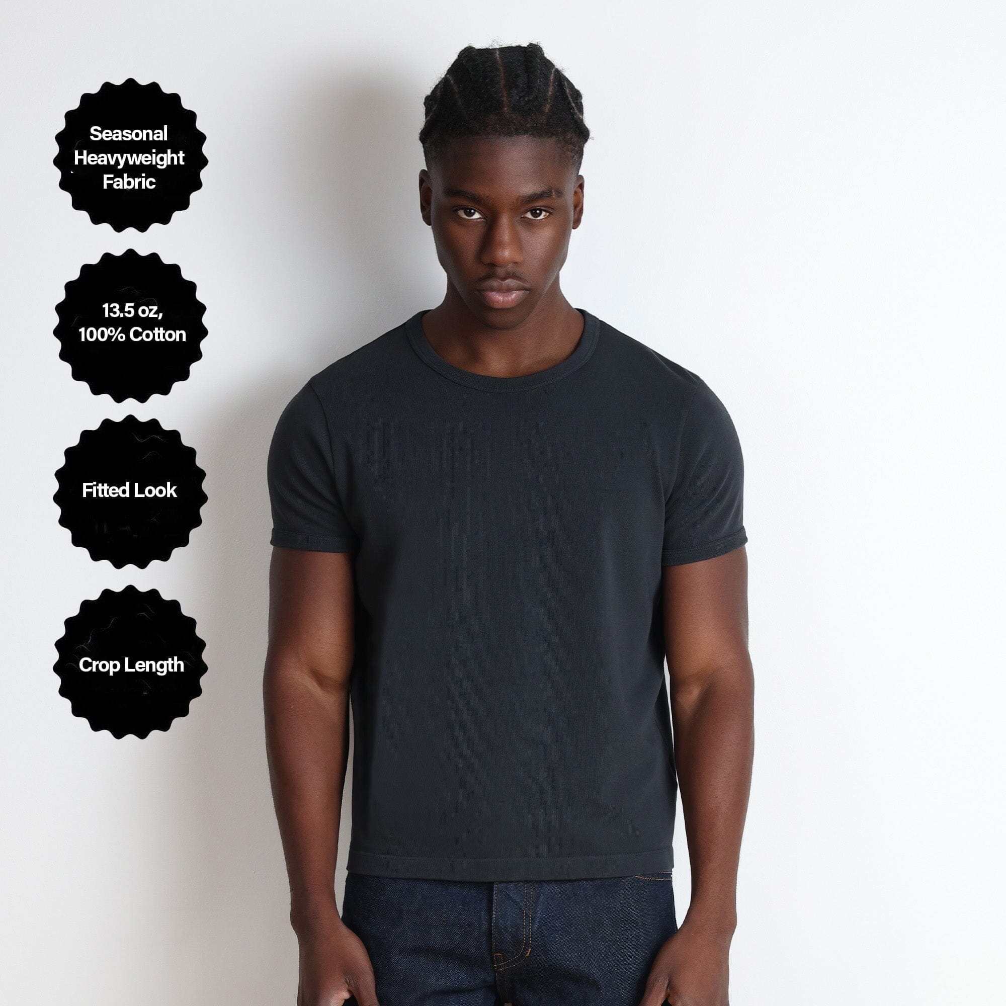 Diego Muscle Tee | Heavyweight | 13.5oz | Vintage – Pool House New