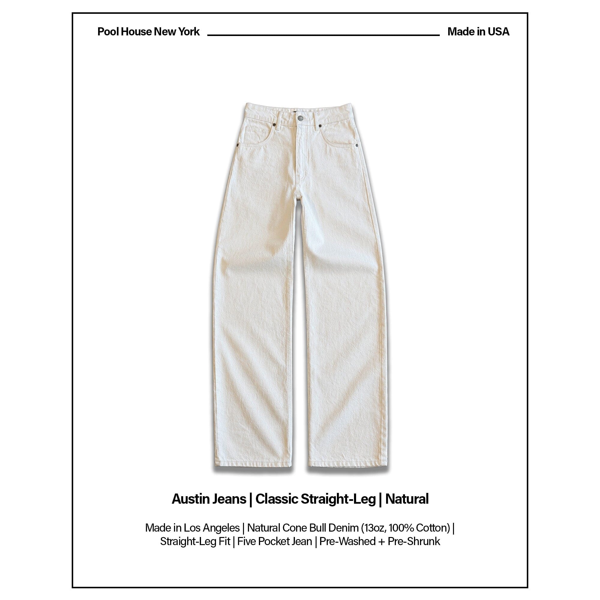 Shibuya Chino Pants II | Straight-Wide Leg – Pool House New York
