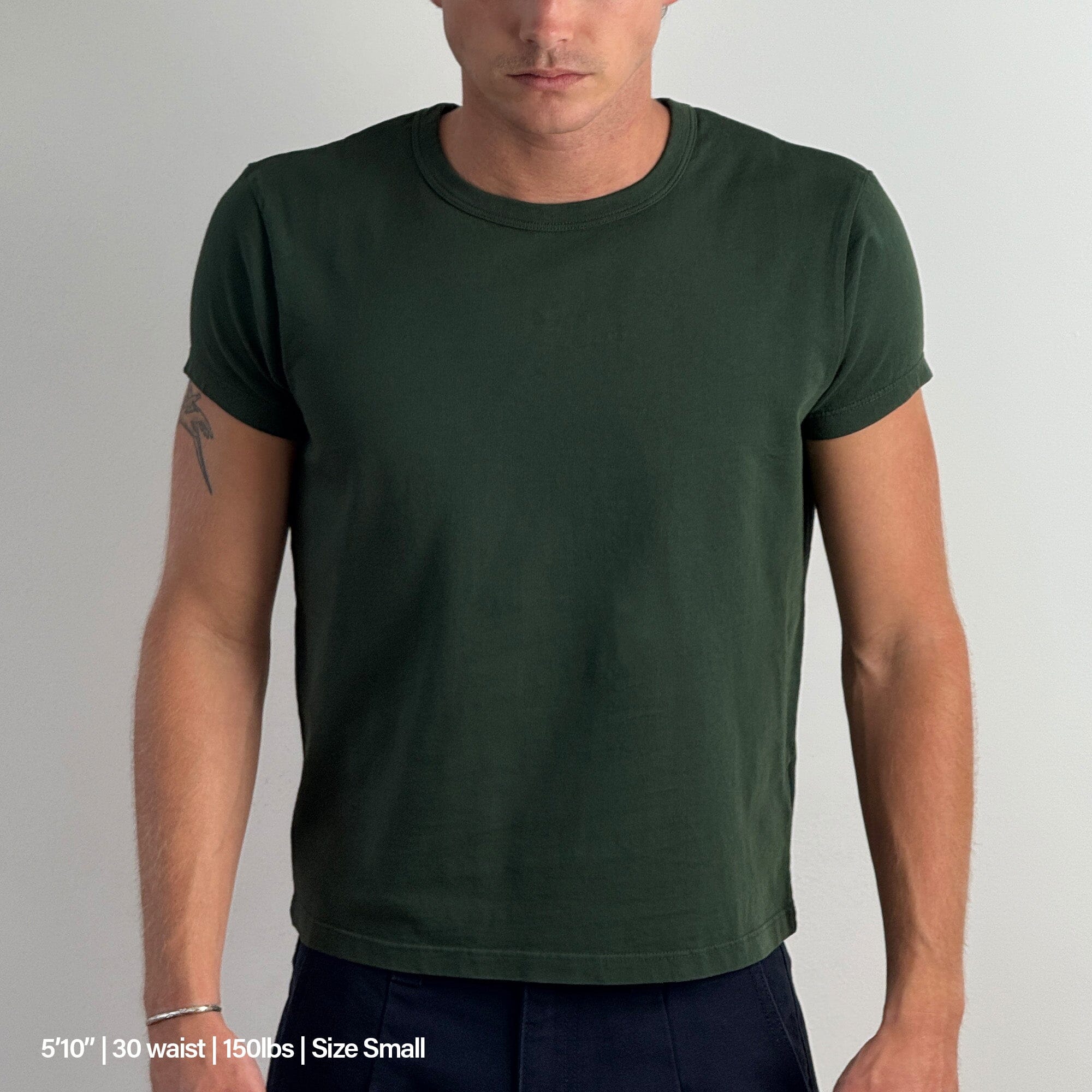 Tony Baby Tee | Men's T-Shirt British Green 