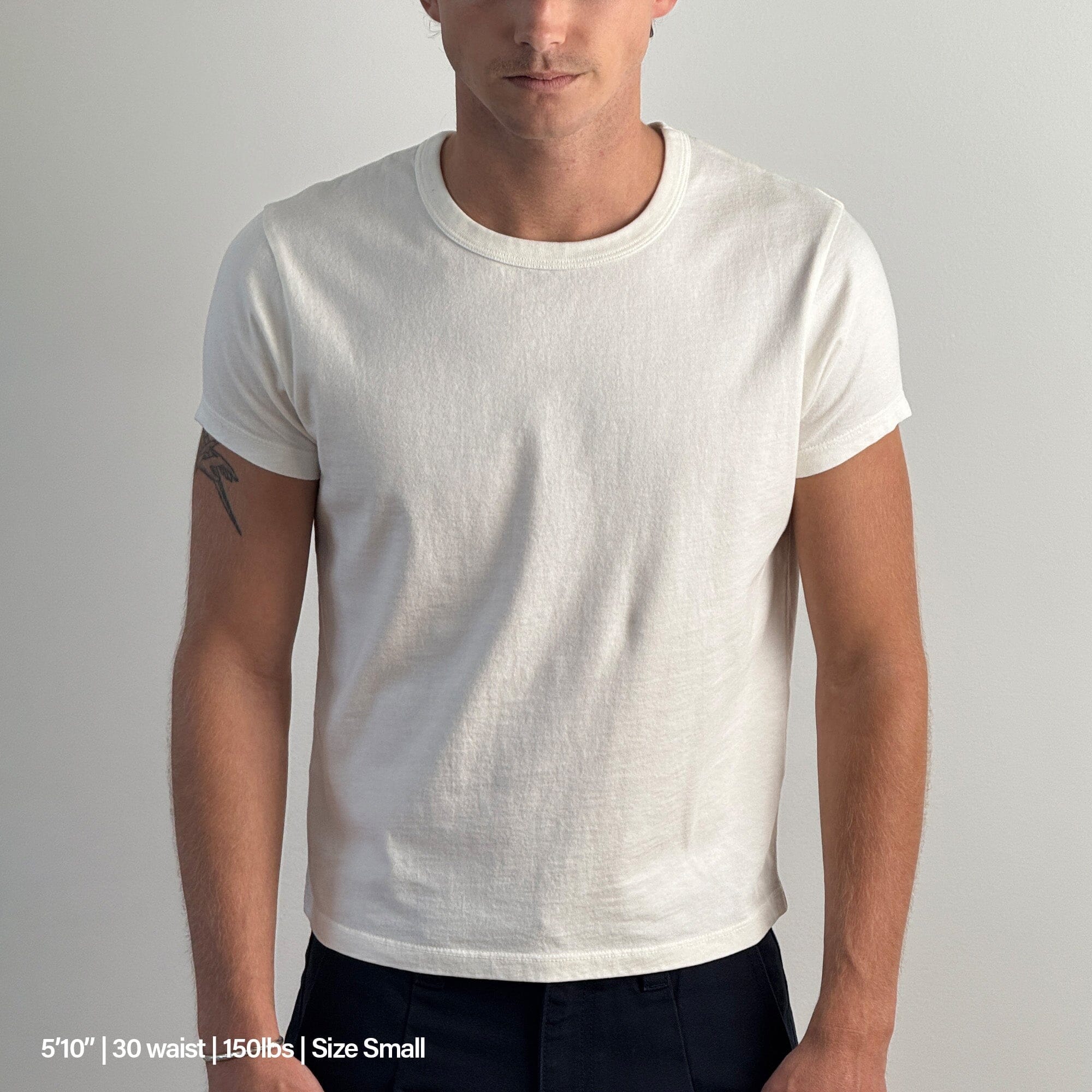 Tony Baby Tee | Men's T-Shirt Natural Off-White 