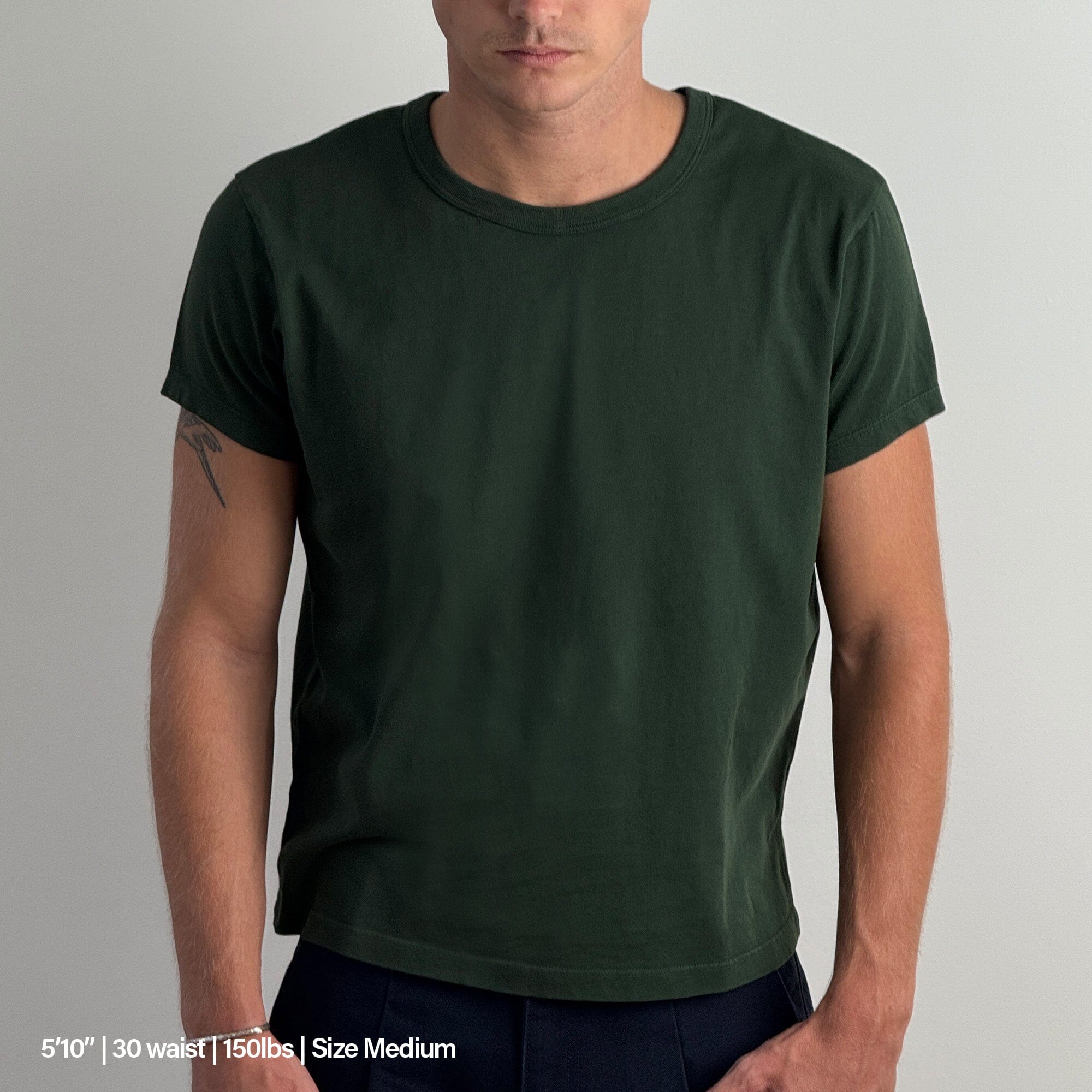 Tony Baby Tee | Men's T-Shirt British Green 