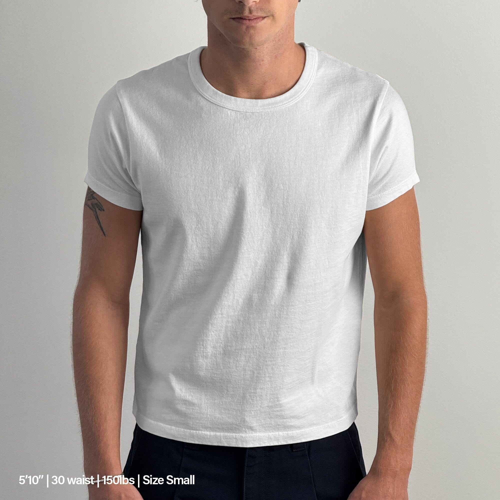 Tony Baby Tee | Men's T-Shirt Classic White 