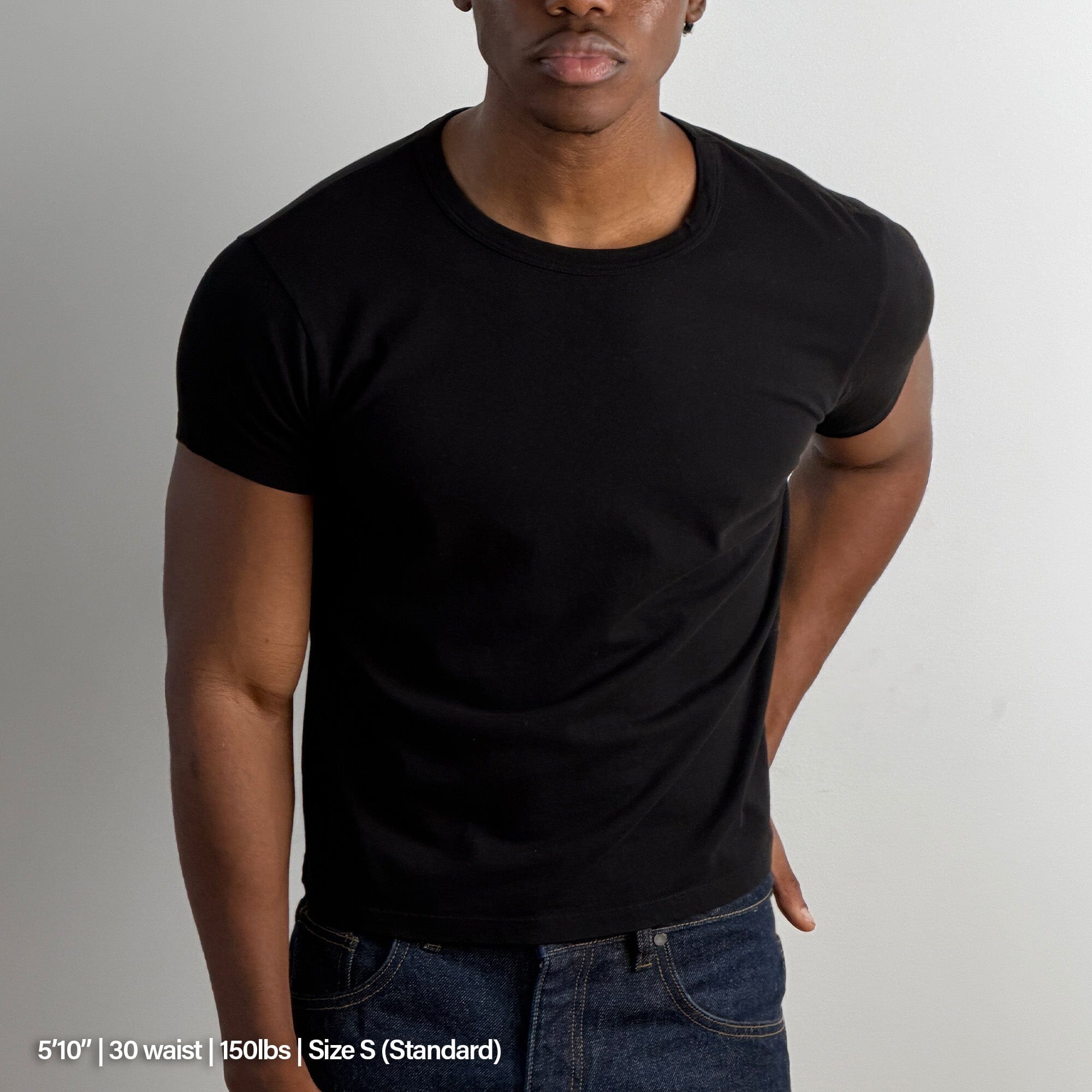 Tony Baby Tee | Mens T-Shirt Classic Black 