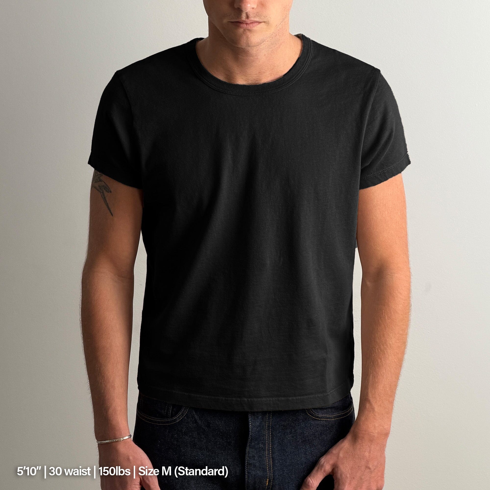 Tony Baby Tee | Mens T-Shirt Classic Black 