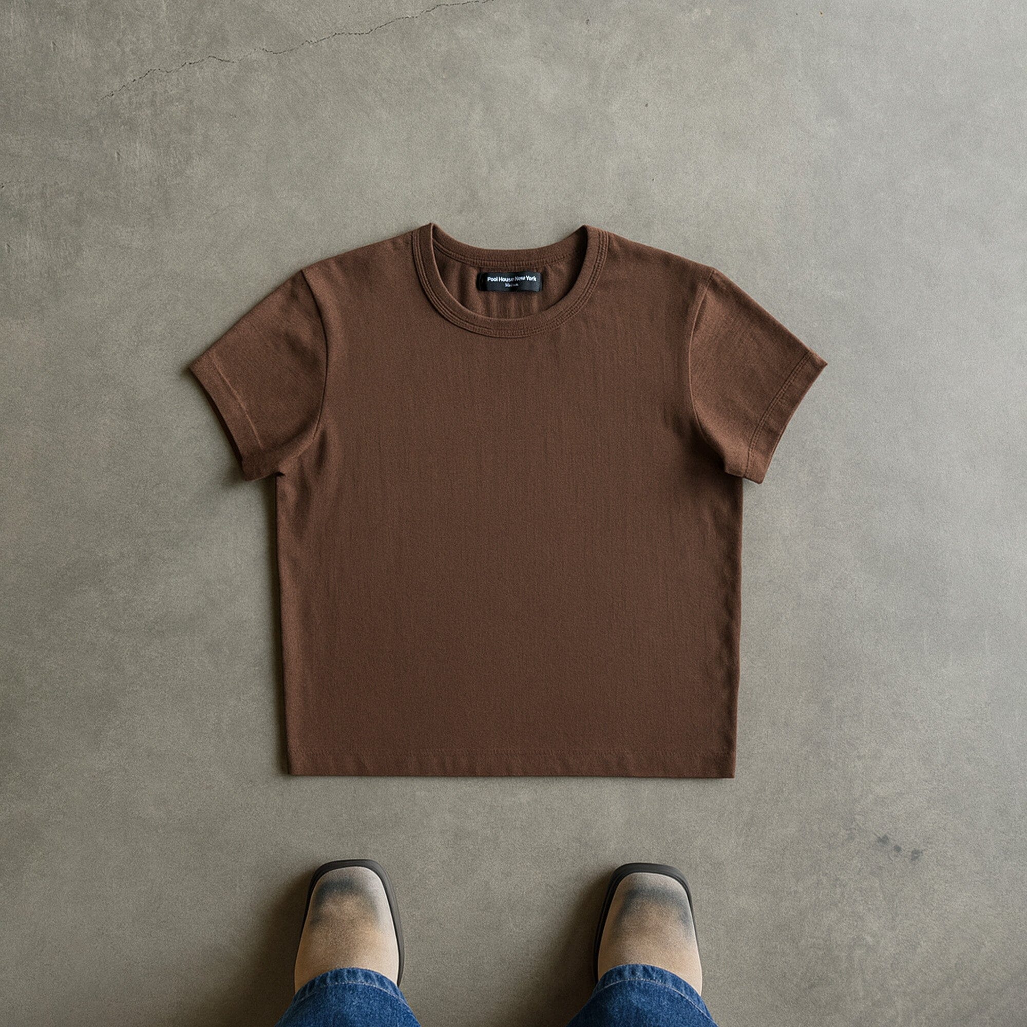 Tony Baby Tee | Men's T-Shirt Dark Brown 