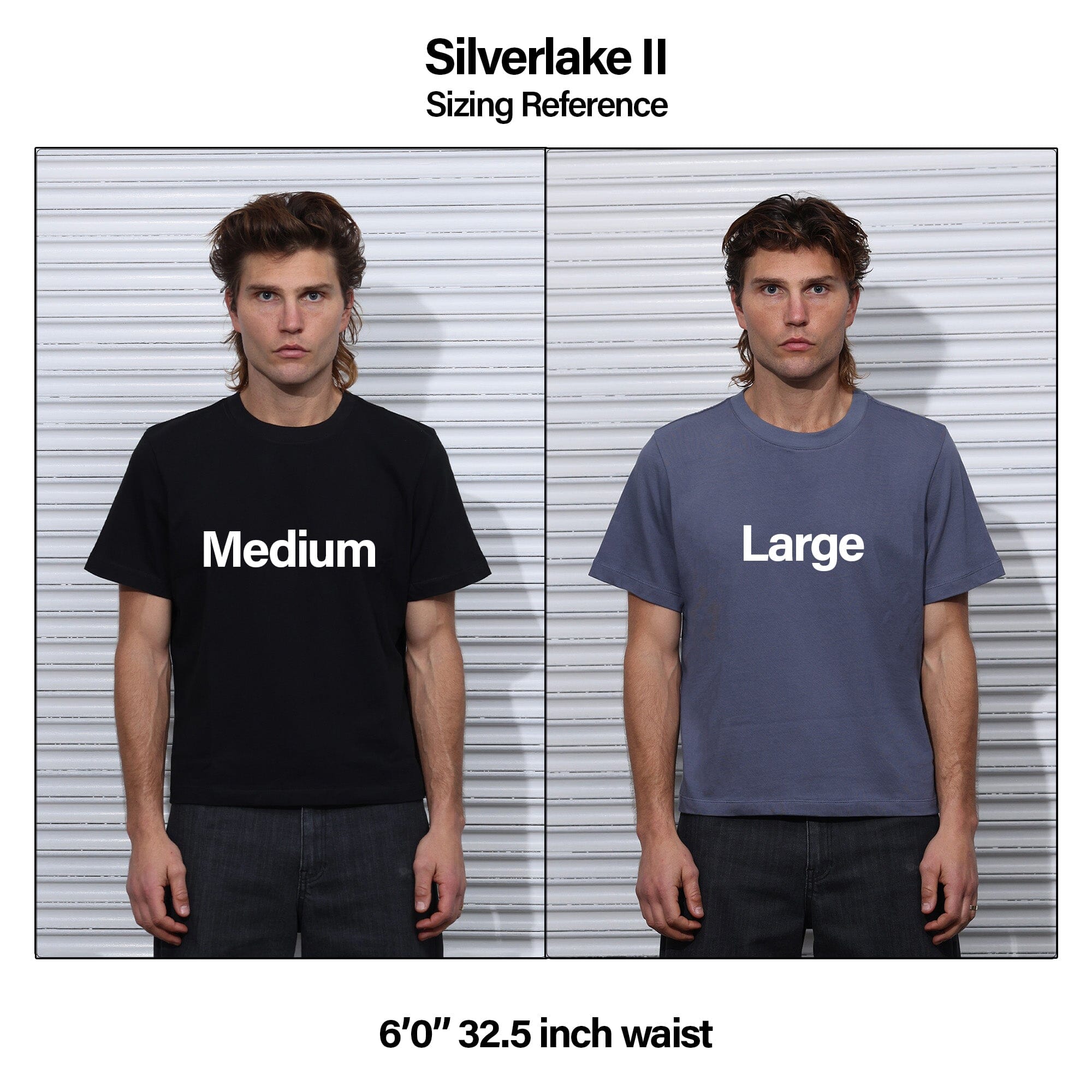 The Silverlake Crop Tee II T-Shirt Aged Blue 