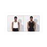 2-Pack | Montauk Rib Tank T-Shirt White | Black 