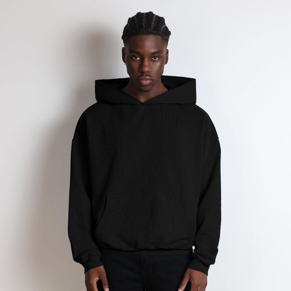 Bleecker Cinched Crop Hoodie | Relaxed, Drop-Shoulder – Pool House