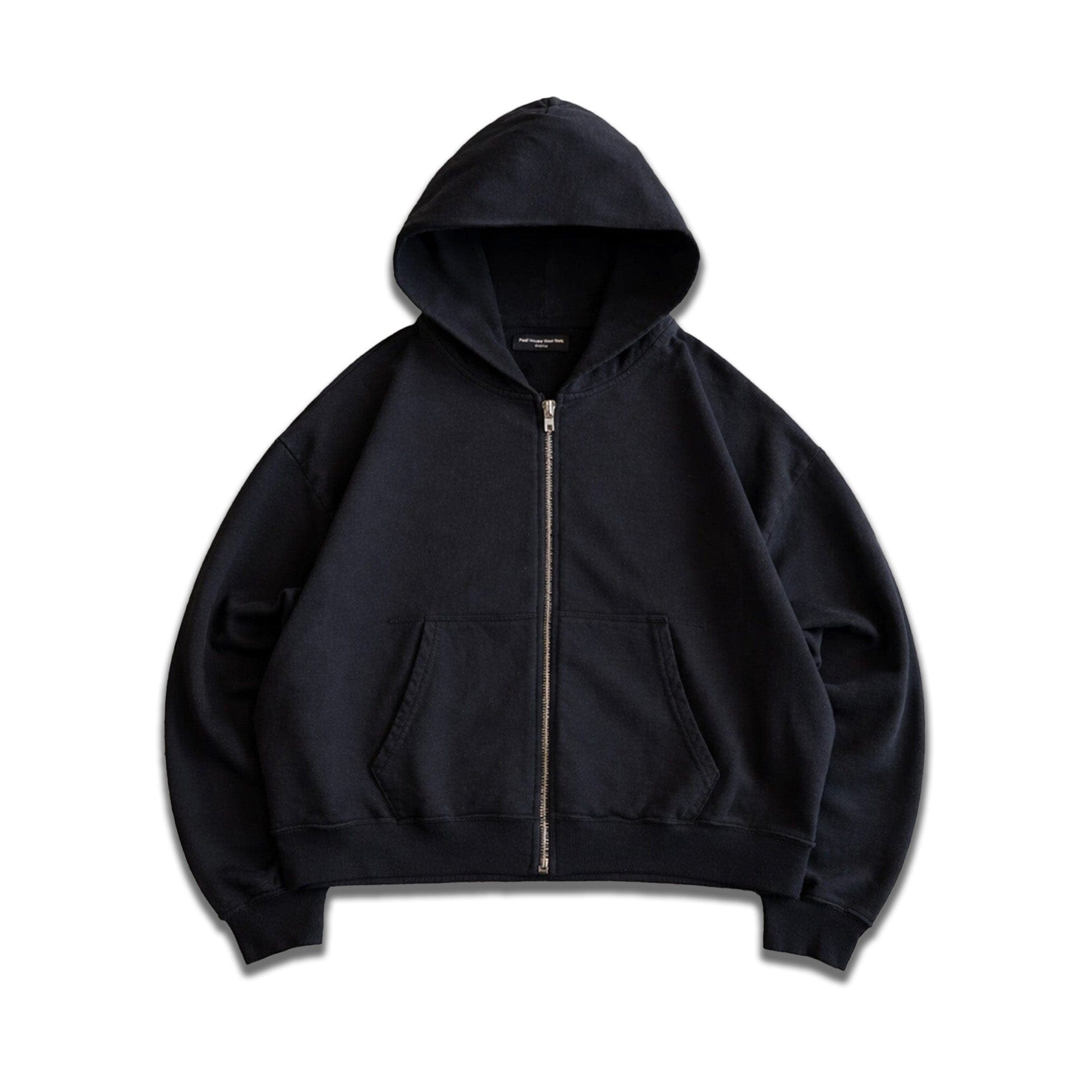 Mercer Crop Zip III | Relaxed, Drop-Shoulder – Pool House New York