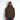 Calabasas Crop Hoodie | Relaxed, Drop-Shoulder Vintage Brown 