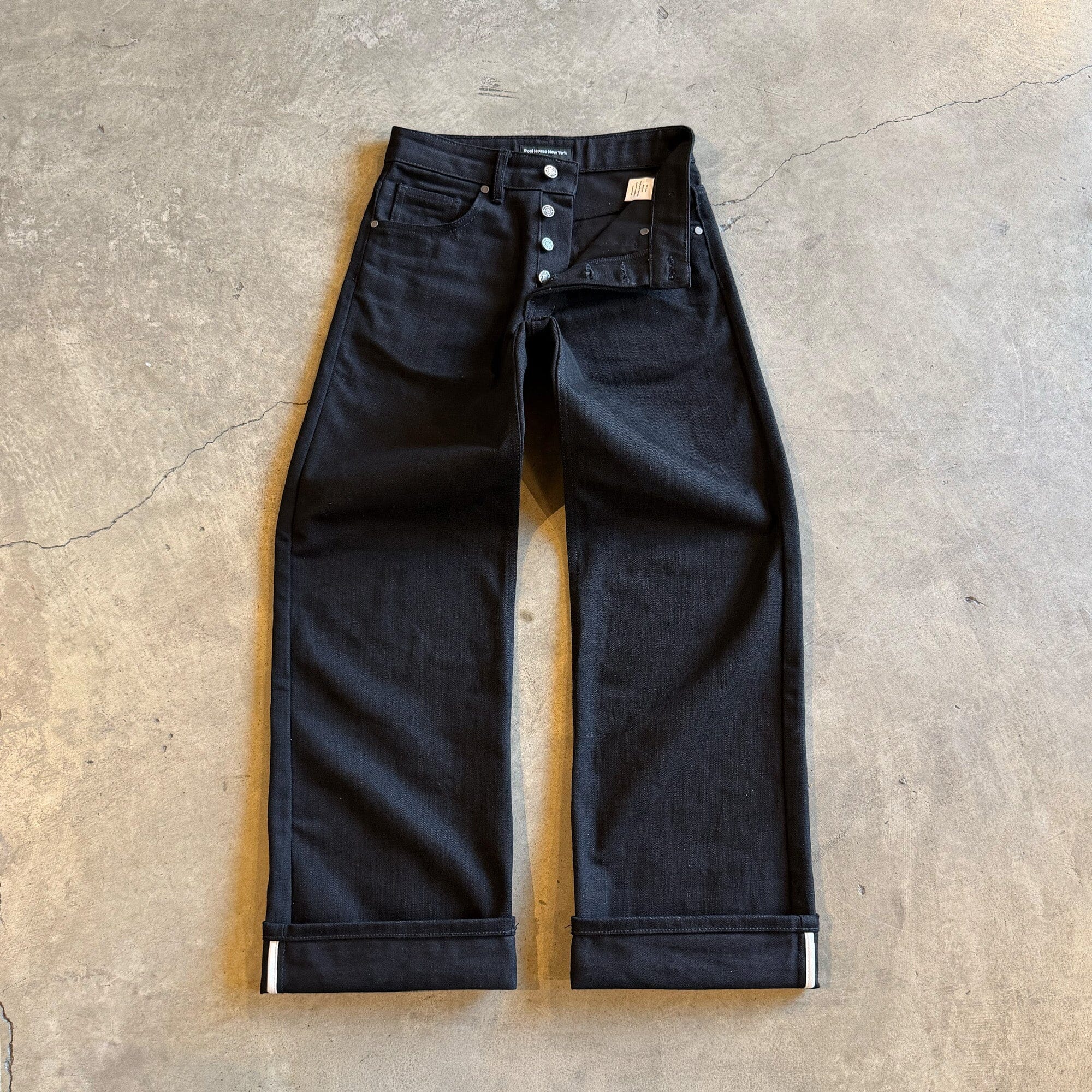 Tokyo Jeans | Straight-Wide | Crosshatch – Pool House New York