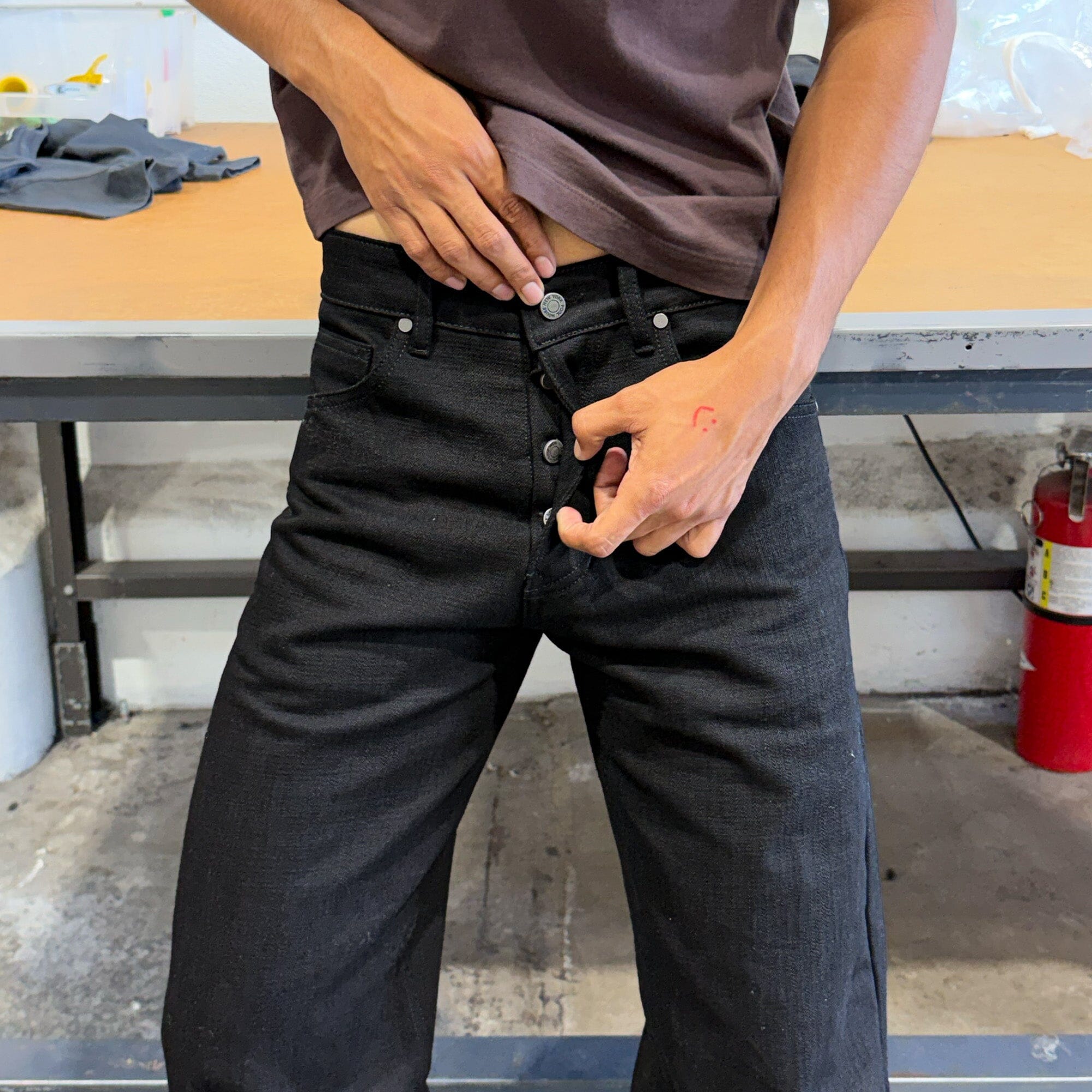Tokyo Jeans | Straight-Wide | Crosshatch – Pool House New York