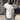 Diego Muscle Tee | Ringer T-Shirt White | Dark Grey 