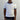 Diego Muscle Tee | Ringer T-Shirt White | Oxford Blue 