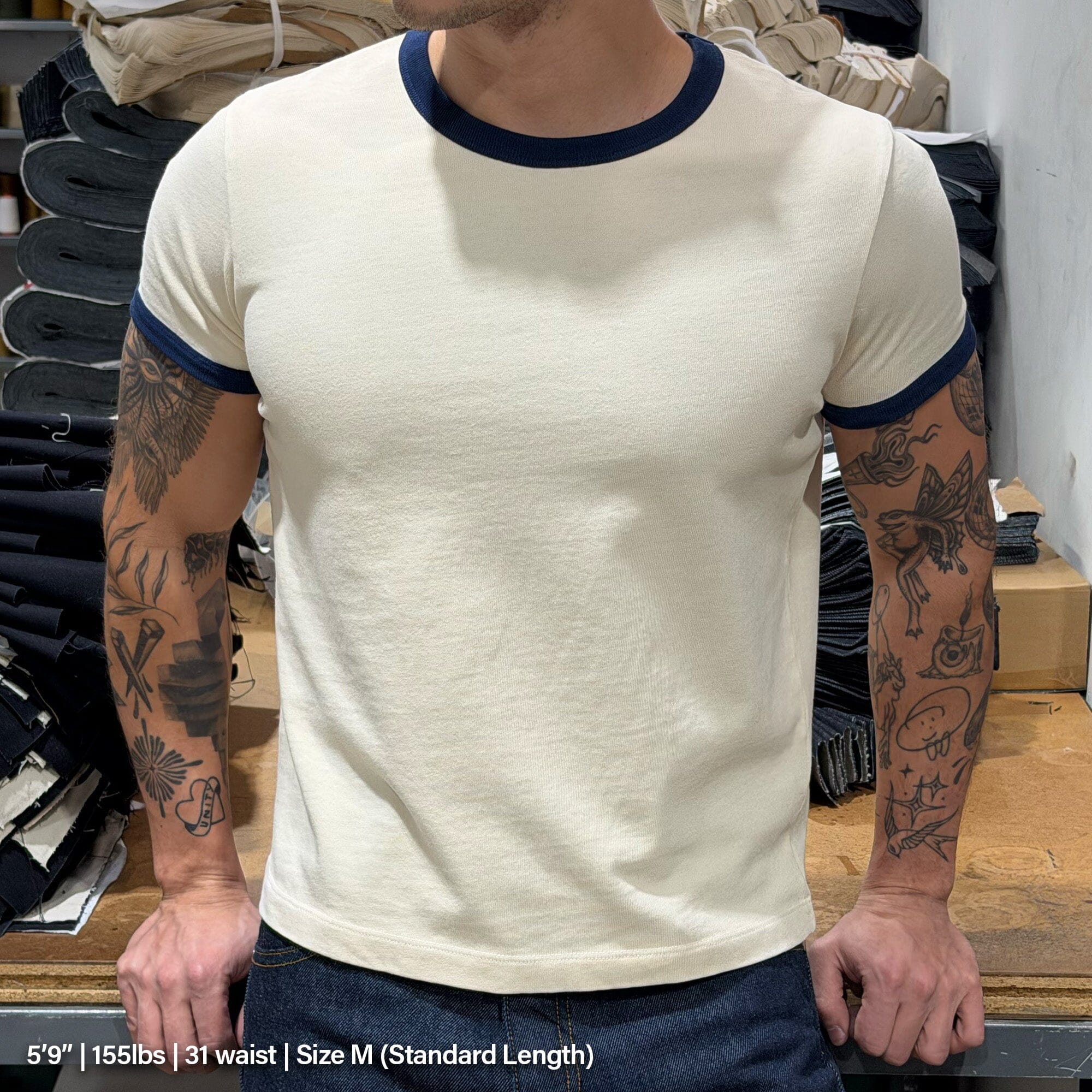 Diego Muscle Tee | Heavyweight | 13.5oz | Ringer – Pool House New York