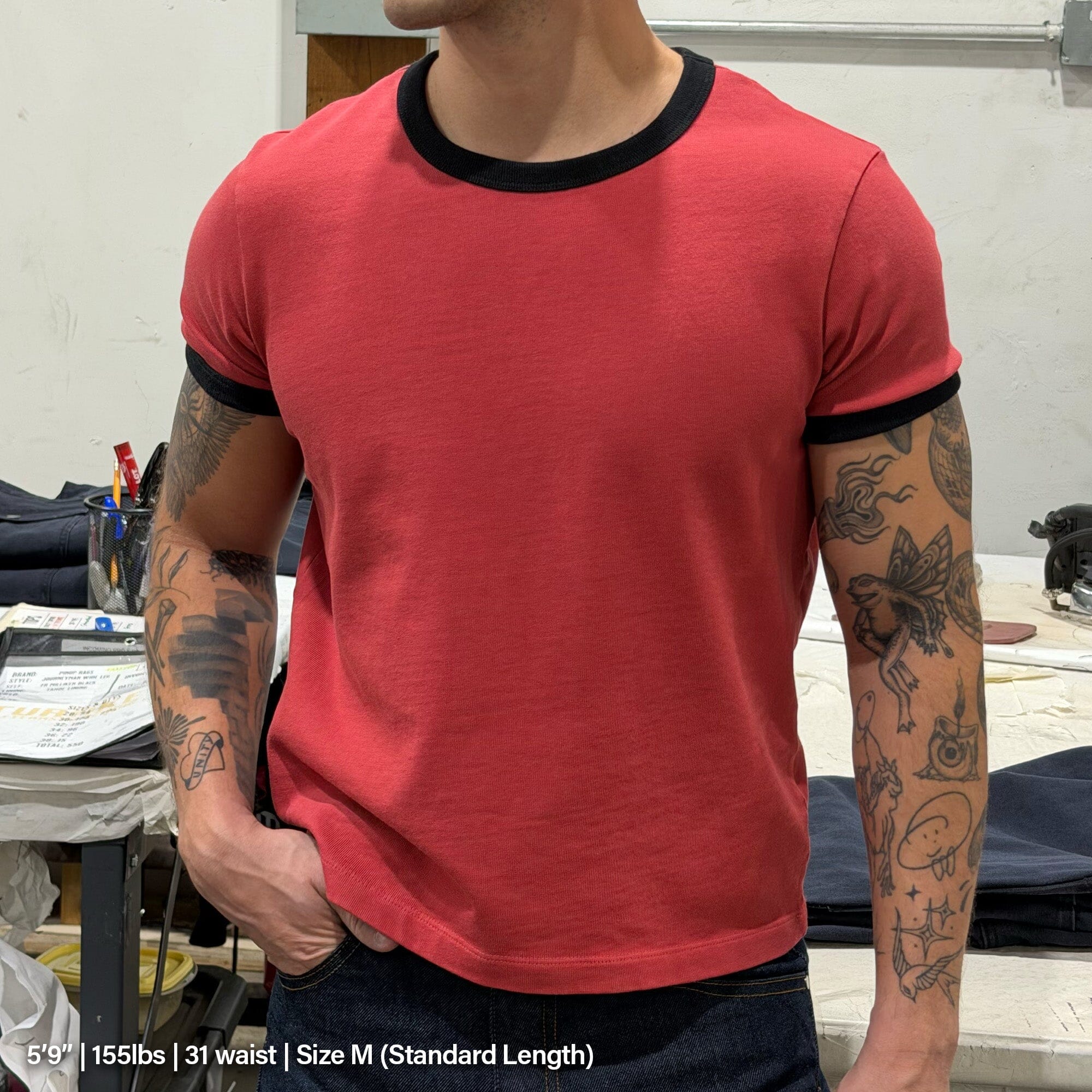 Diego Muscle Tee | Heavyweight | 13.5oz | Ringer – Pool House New York