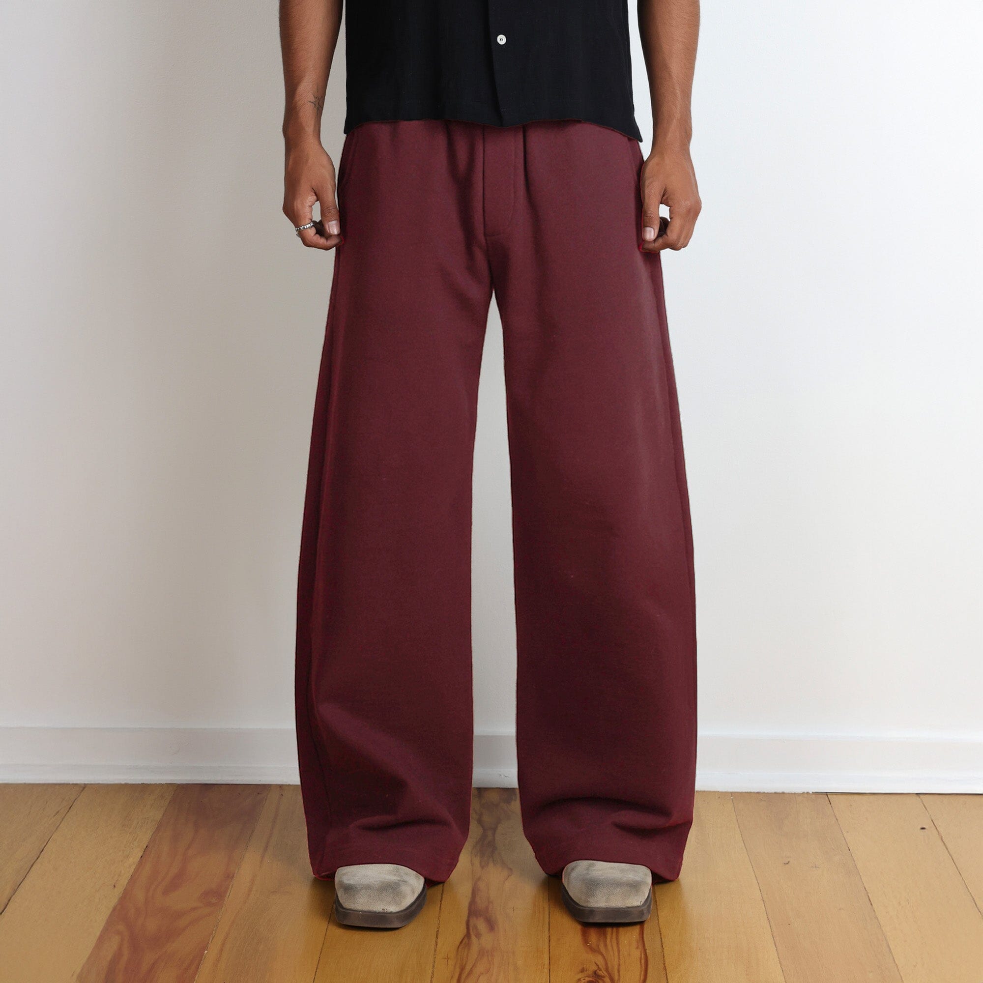 Lafayette Studio Pants II (Sweats) Dark Wine 