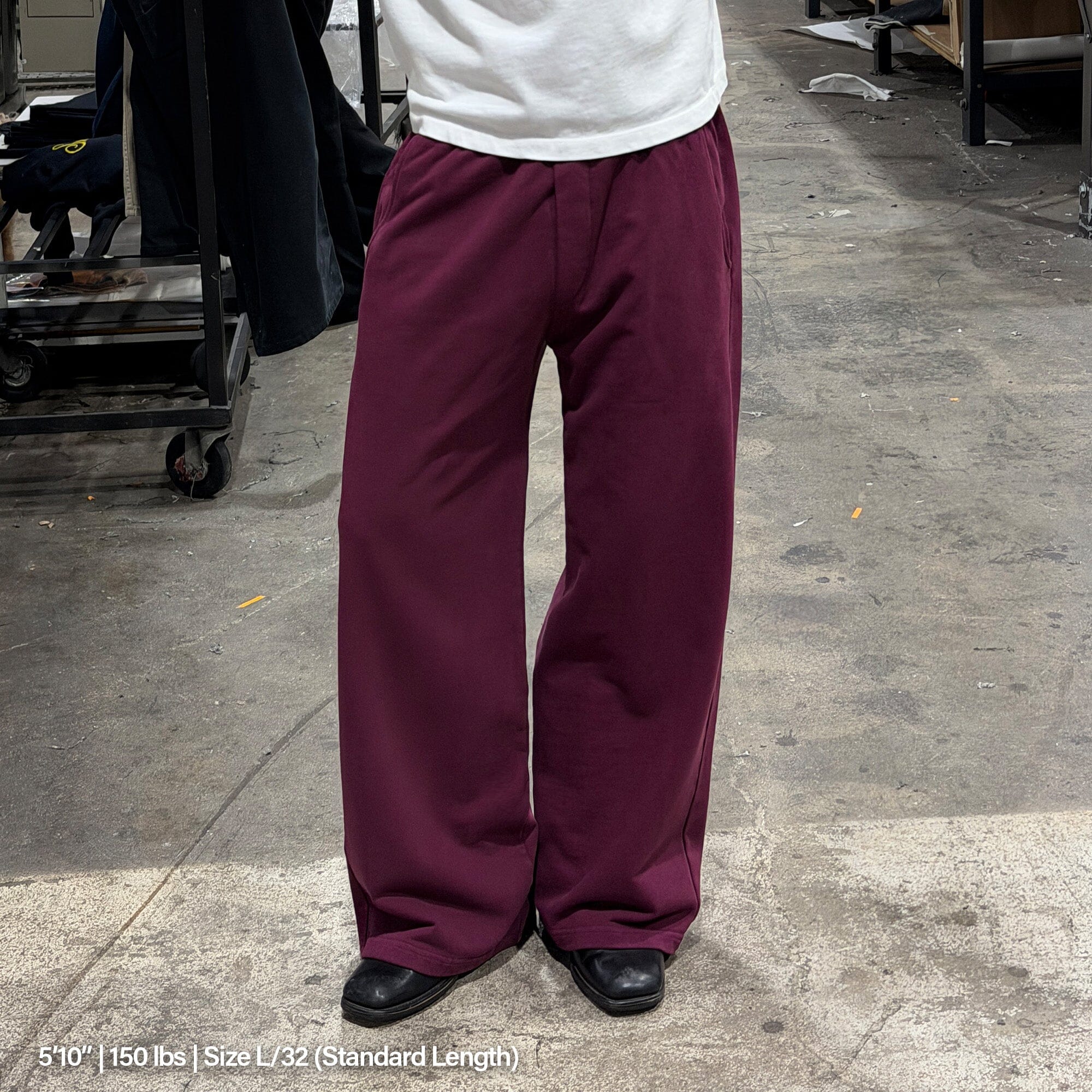 Lafayette Studio Pants II (Sweats) Dark Wine 
