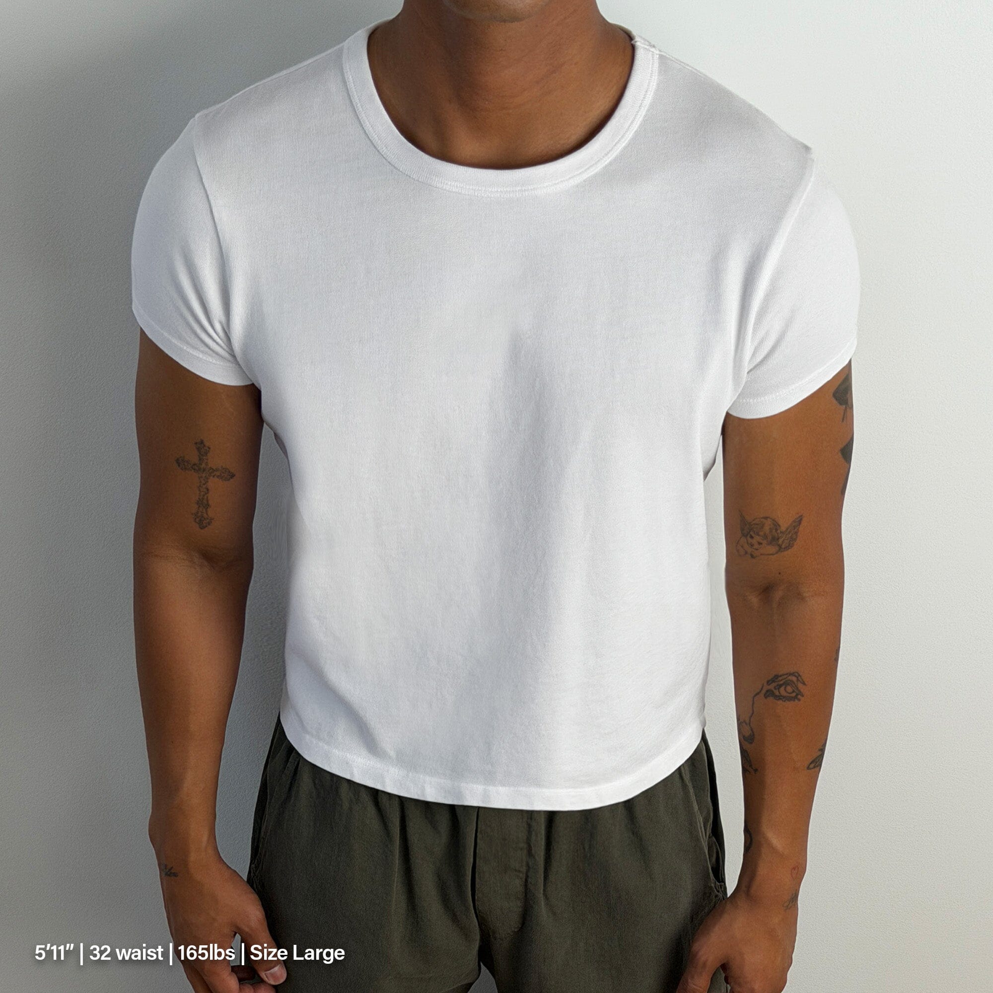 Tony Baby Tee | Men's | Heavyweight T-Shirt Classic White 
