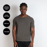 Los Feliz Crop Muscle Tee II | Heavyweight '25 T-Shirt Concrete Olive 