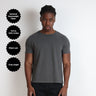 Los Feliz Crop Muscle Tee II | Heavyweight '25 T-Shirt Dark Grey 