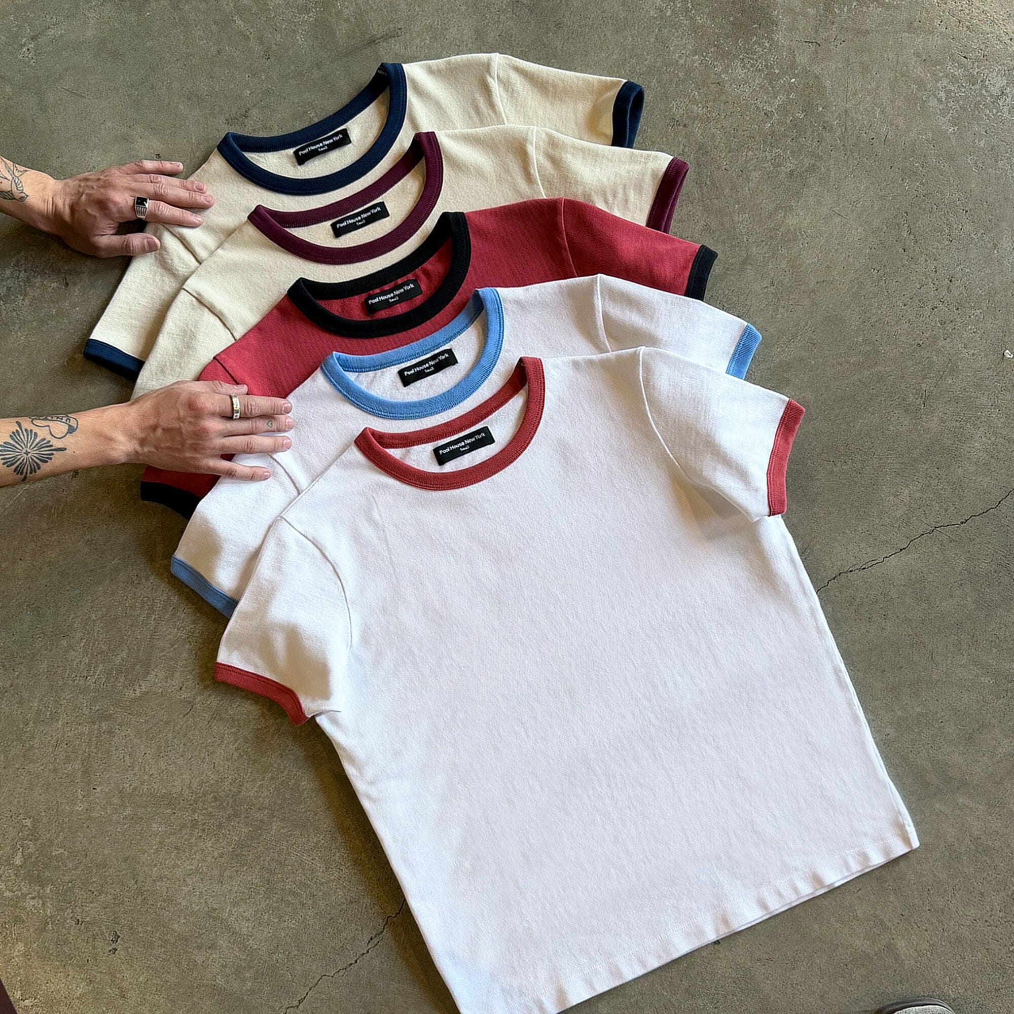Diego Muscle Tee | Heavyweight | 13.5oz | Ringer – Pool House New York