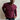 Los Feliz Crop Muscle Shirt | Henley Long Sleeve T-Shirt Vintage Burgundy 