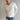 Los Feliz Crop Muscle Shirt | Henley Long Sleeve T-Shirt Natural 