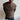 Los Feliz Crop Muscle Shirt | Henley Long Sleeve T-Shirt Vintage Brown 