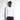Los Feliz Crop Muscle Shirt | Henley Long Sleeve T-Shirt Classic White 