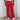 Lafayette Flare Studio Pants (Sweats) Cherry Red 