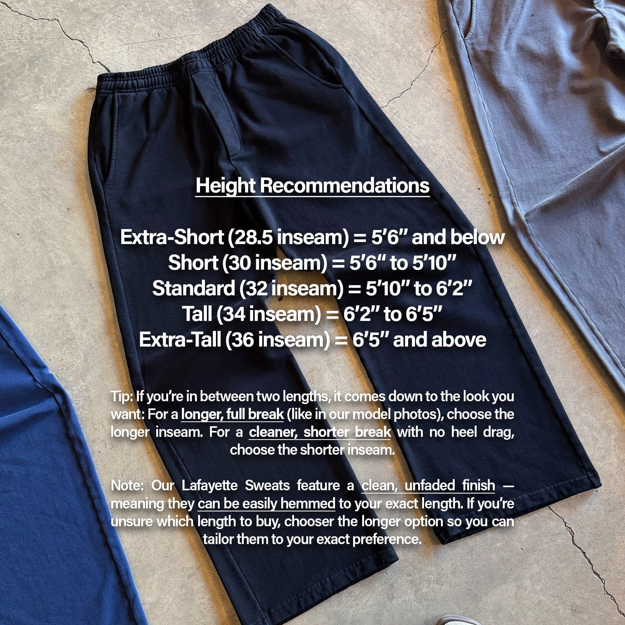 Lafayette Studio Pants (Sweats) | Straight-Wide Leg – Pool House  display picture 1