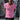 Los Feliz Crop Muscle Polo | Lightknit T-Shirt Vintage Pink 
