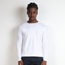 Los Feliz Crop Muscle Tee II | Long Sleeve T-Shirt Classic White 