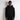 Los Feliz Crop Muscle Hoodie | Fitted Classic Black 