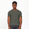 Los Feliz Crop Muscle Tee II T-Shirt Concrete Olive 