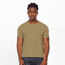 Los Feliz Crop Muscle Tee II T-Shirt Martini Olive 