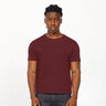 Los Feliz Crop Muscle Tee II T-Shirt Dark Wine 