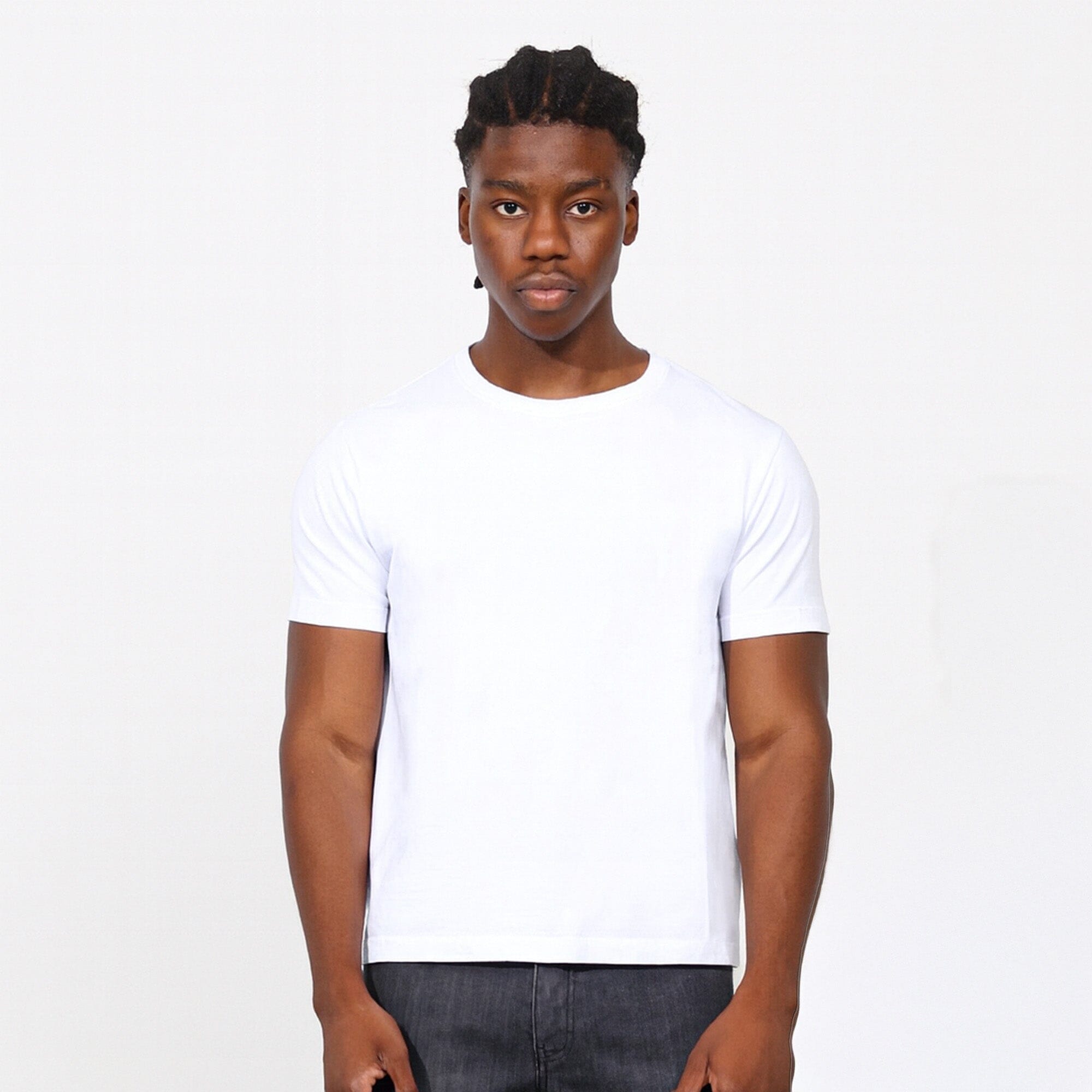 2-Pack | Los Feliz Crop Muscle Tee II T-Shirt Dream White 