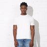 Los Feliz Crop Muscle Tee II (Natural) T-Shirt Natural Off-White 