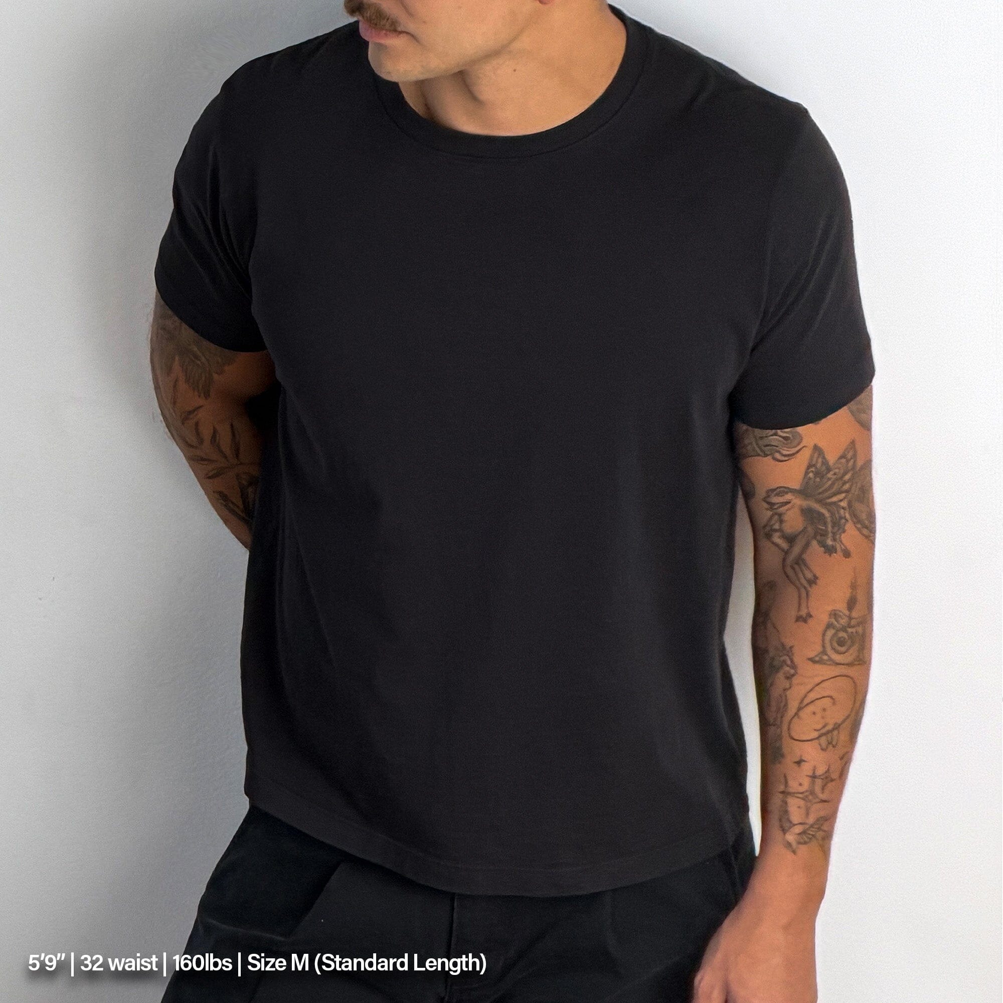 Los Feliz Crop Muscle Tee II T-Shirt Classic Black 