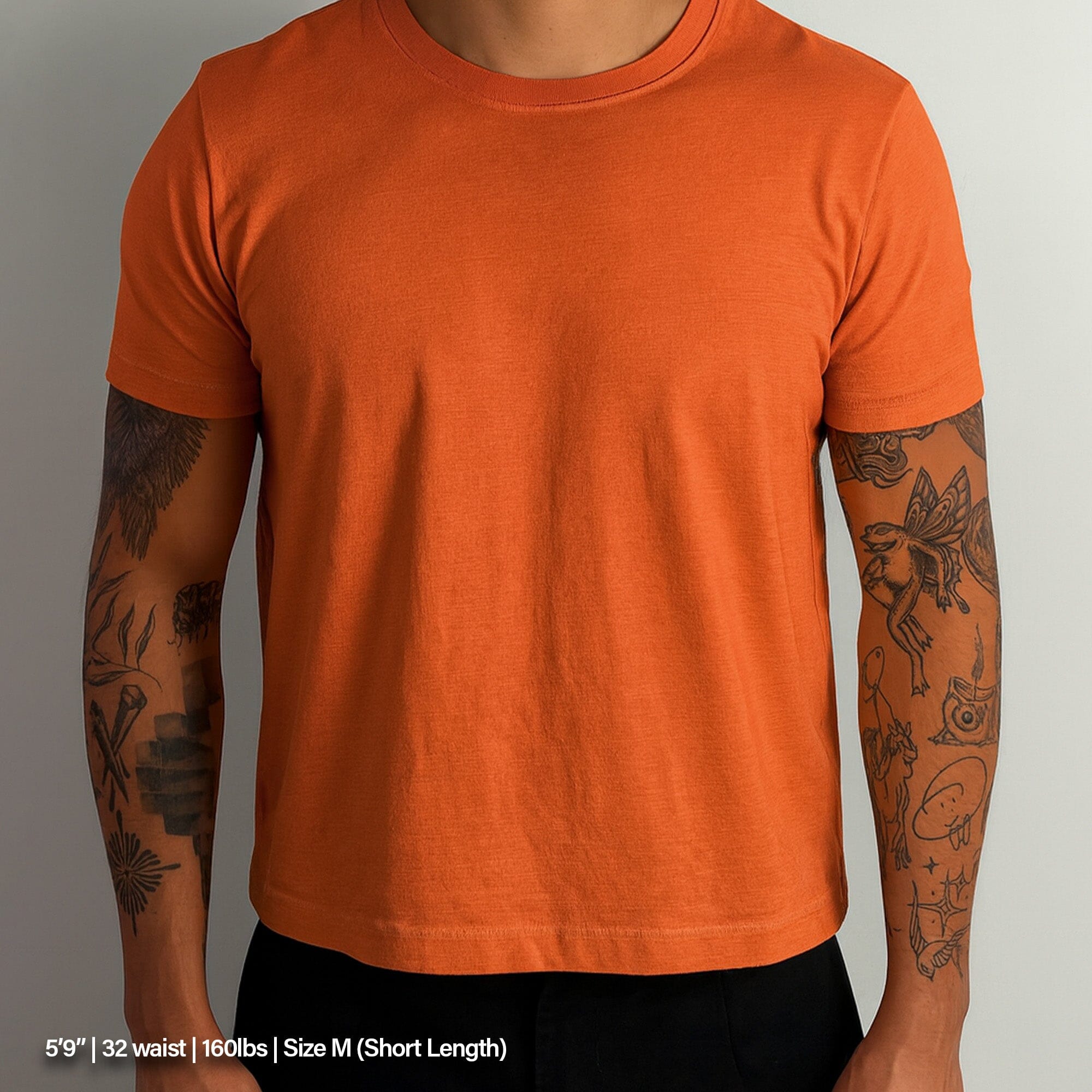 Los Feliz Crop Muscle Tee II T-Shirt Burnt Orange 