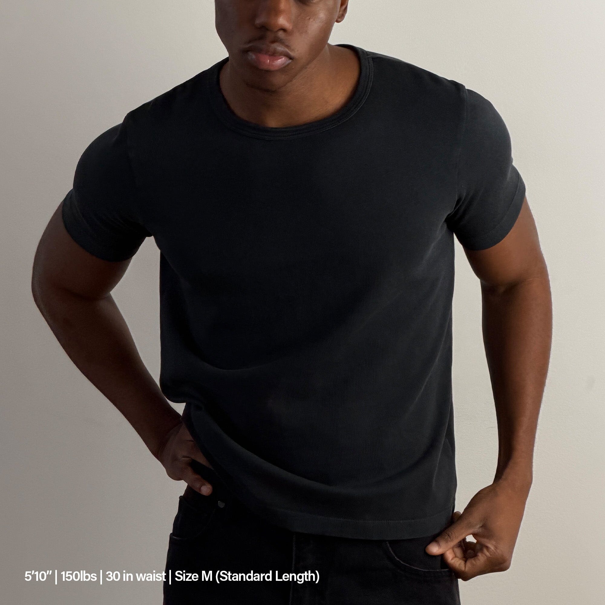 Los Feliz Crop Muscle Tee II | Heavyweight '25 T-Shirt Ash Black (Vintage) 