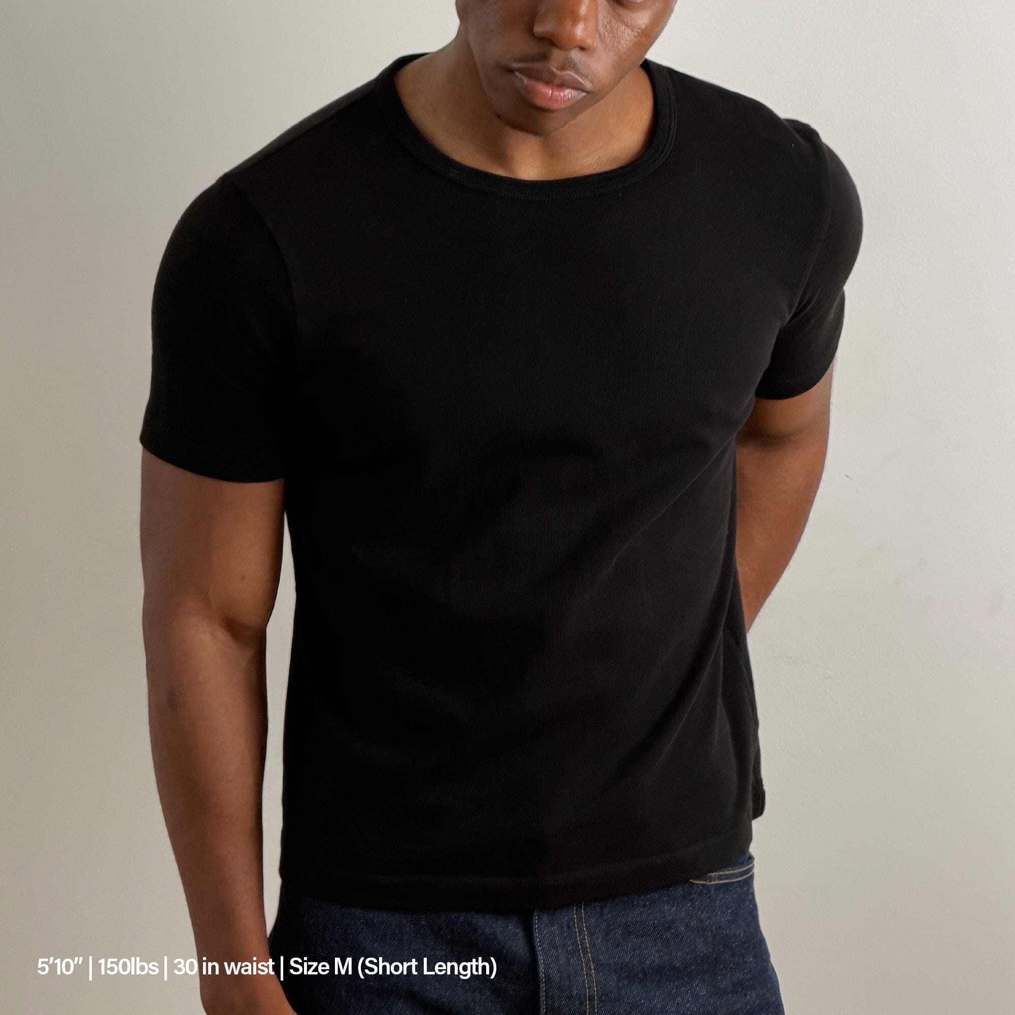 Los Feliz Crop Muscle Tee II | Heavyweight '25 T-Shirt Classic Black 