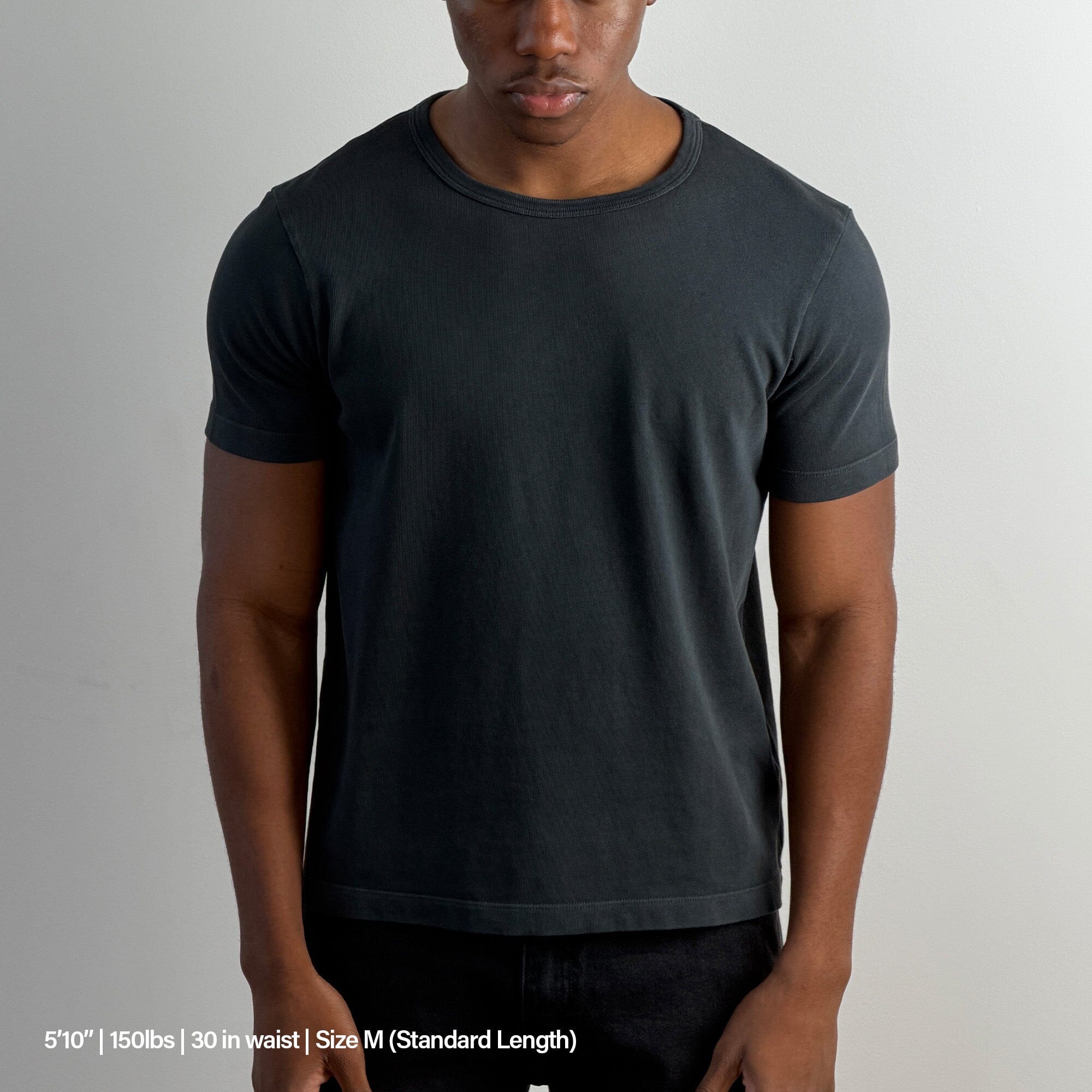 Los Feliz Crop Muscle Tee II | Heavyweight '25 T-Shirt Ash Black (Vintage) 