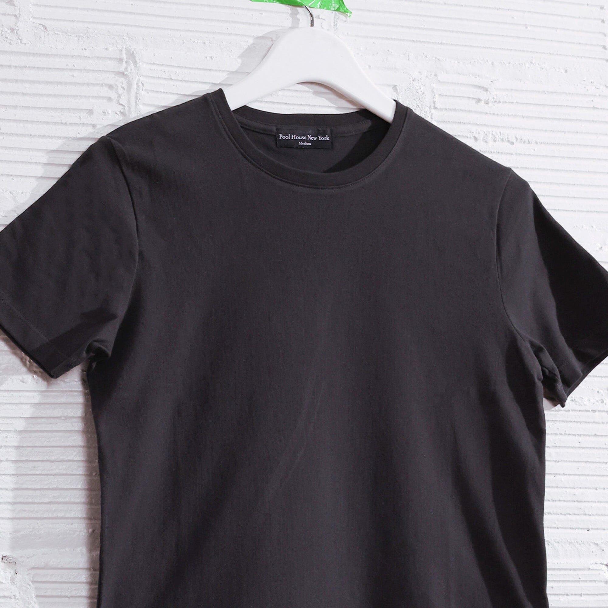 2-Pack Los Feliz Half Crop Muscle Tee | Made in USA T-Shirt Vintage Black 